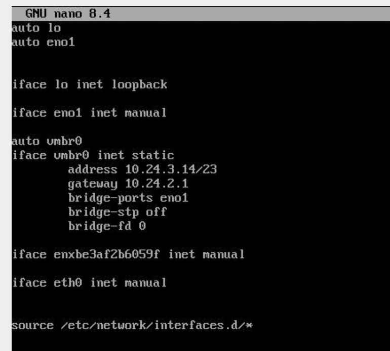 interfaces 配置文件